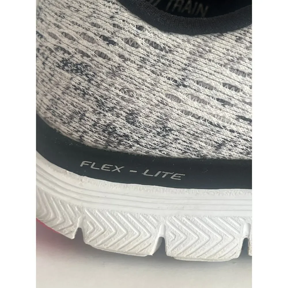 Skechers Women's Flex Appeal 4.0 sneakers White Pink Black Size 7